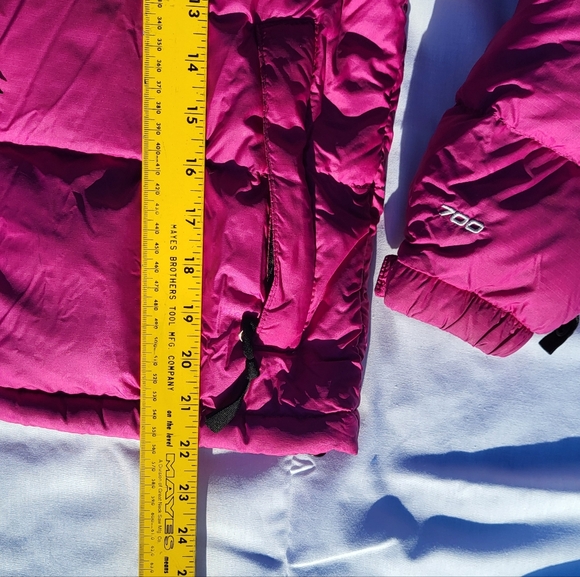 North Face Nuptse 700 Retro 96 Pink Black Down Puffer Coat - Picture 10 of 14